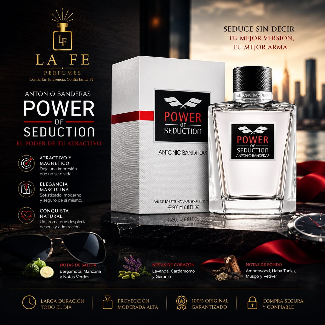 Antonio Banderas Power of Seduction Men 200ml EDT